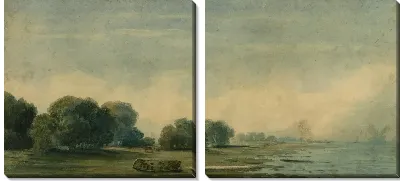 Картина Прибрежный пейзаж