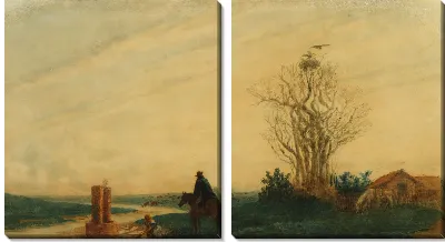 Картина Прачка