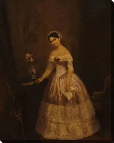 Картина Портрет Мануэлиты Росас (этюд)