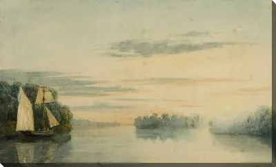 Картина Пейзаж (Устье три тигра)