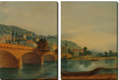 Картина Пейзаж (Швейцария)