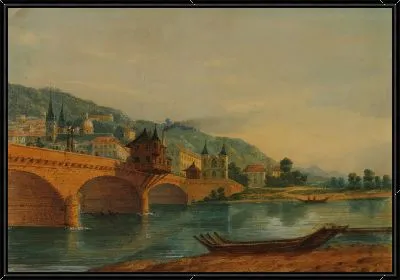 Картина Пейзаж (Швейцария)