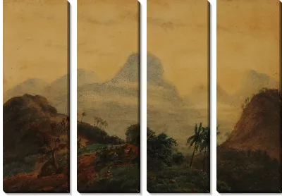 Картина Пейзаж (память о Бразилии)