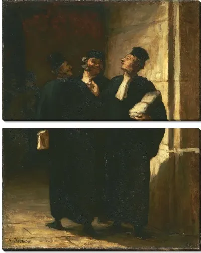 Картина Три юриста