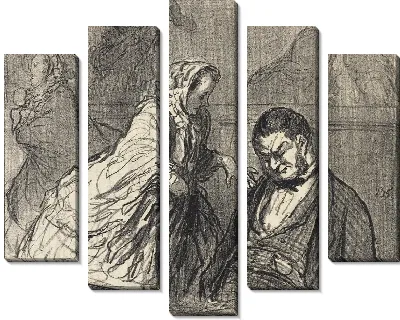 Картина Во французском театре ...