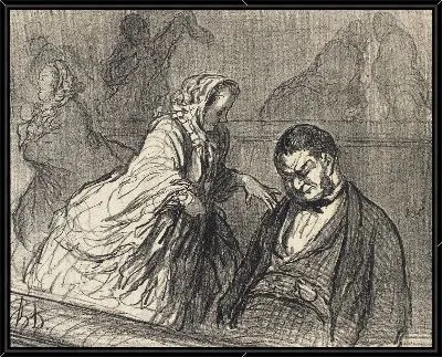 Картина Во французском театре ...