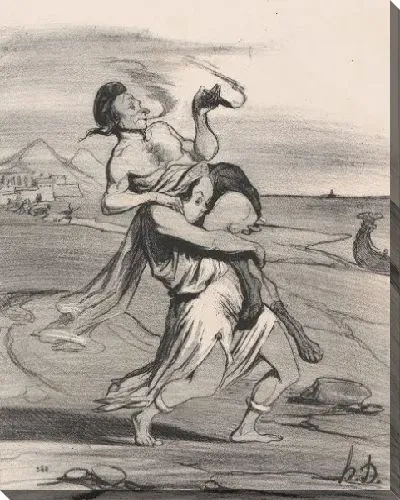 Картина Похищение Елены