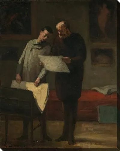 Картина Совет молодому художнику