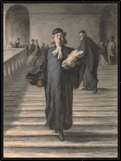 Картина Большая лестница Дворца правосудия