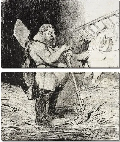 Картина Конюшни Агиас