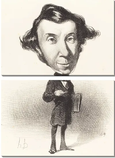 Картина Алекс. Ч. Анри де Токвиль