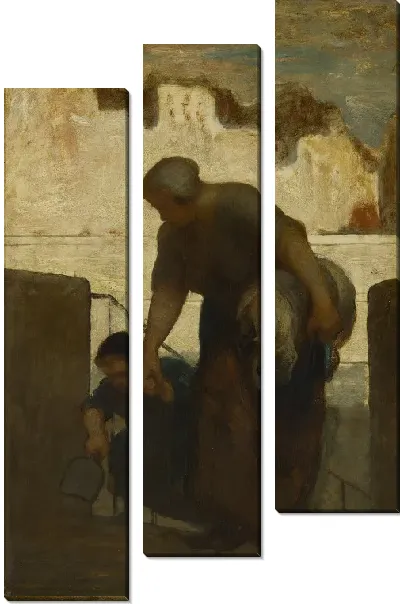 Картина Прачка