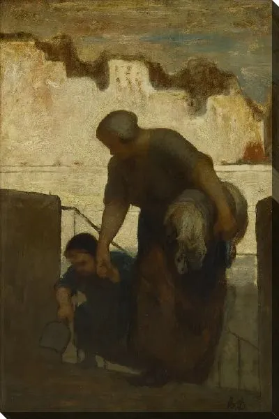 Картина Прачка