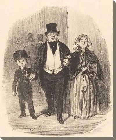 Картина Молодой человек, который является надеждой ... семьи Бадингет