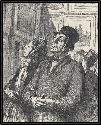 Картина В музее