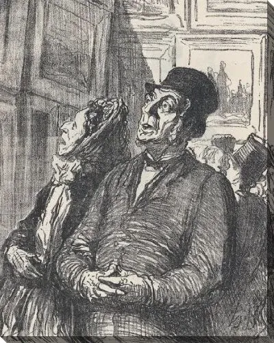 Картина В музее