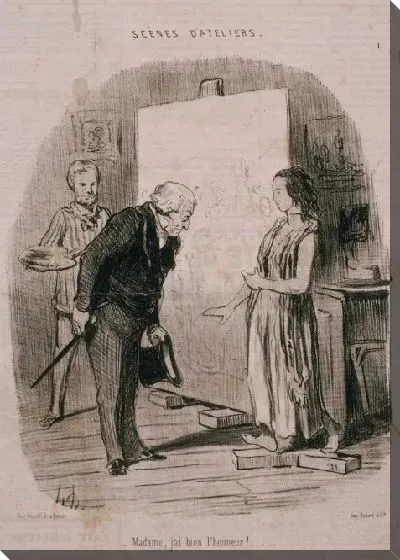 Картина Мастерская сцен: мадам, я имею честь! ...