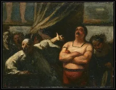 Картина Сильный человек