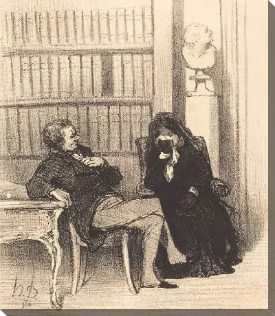 Картина Вдова