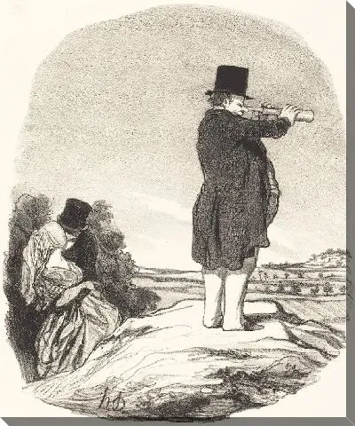 Картина Скажи моей жене ... Я ничего не вижу!