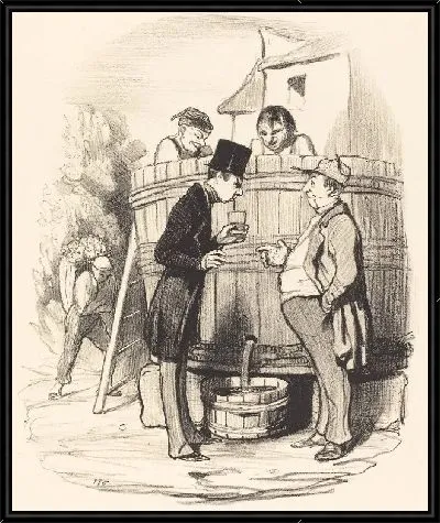 Картина Как ты нашел это маленькое вино ...