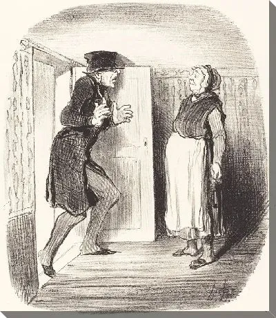 Картина Недостаток небрежного посещения мезонина ...