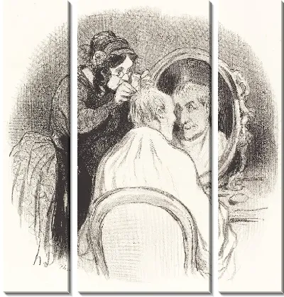 Картина Джентльмен, который становится слишком молодым