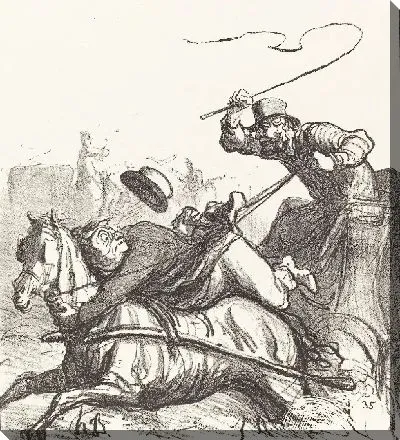 Картина Прюдом вынужден брать уроки ...