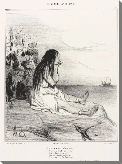 Картина Оставление Арианы