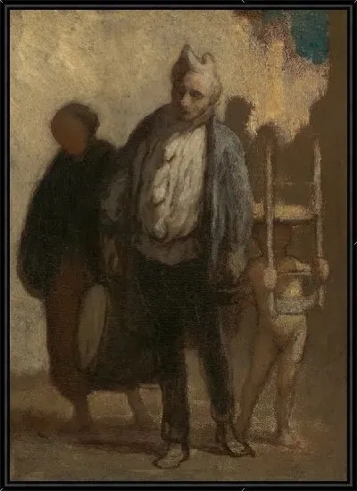 Картина Странствующий Салтимбанк