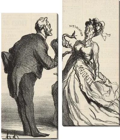 Картина Новости: декларация Дамокле