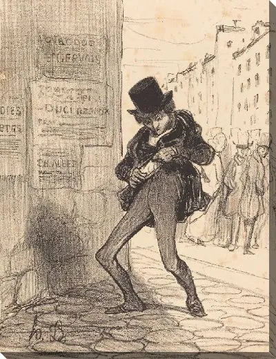 Картина Украдена! ... Пустынная улица ...