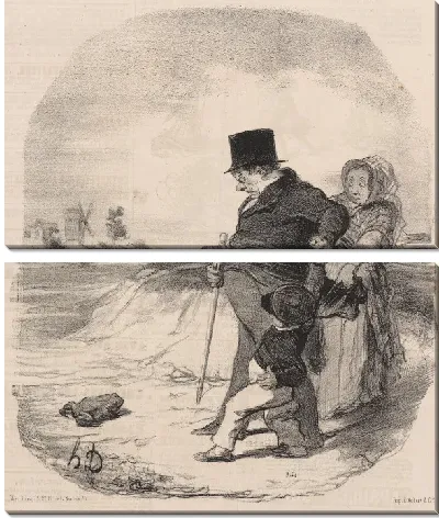 Картина Ужасная встреча