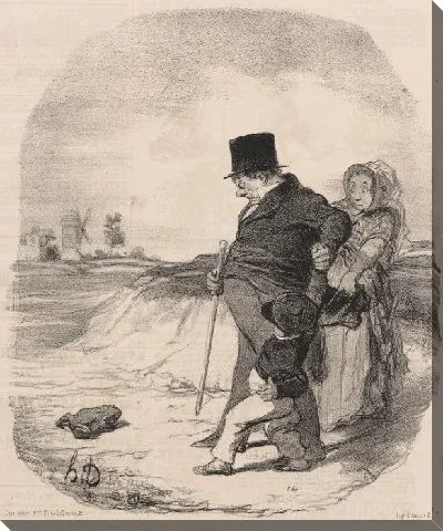 Картина Ужасная встреча