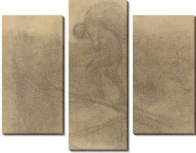 Картина Человек, несущий мешок