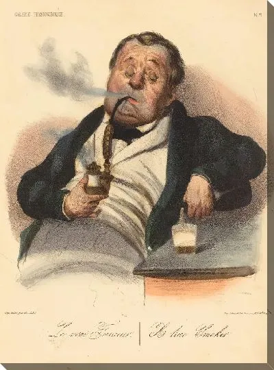 Картина Настоящий курильщик