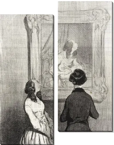 Картина Художник представлял меня во время написания ...