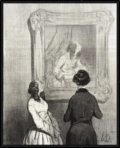 Картина Художник представлял меня во время написания ...