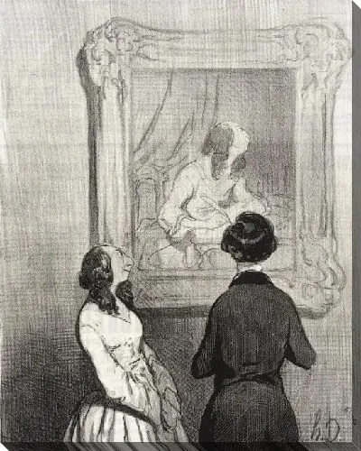 Картина Художник представлял меня во время написания ...