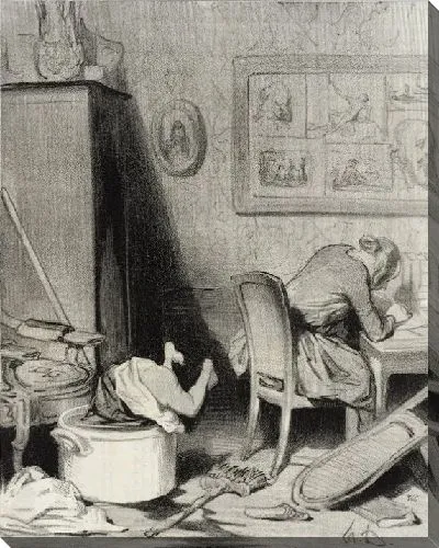 Картина Мать в огне композиции