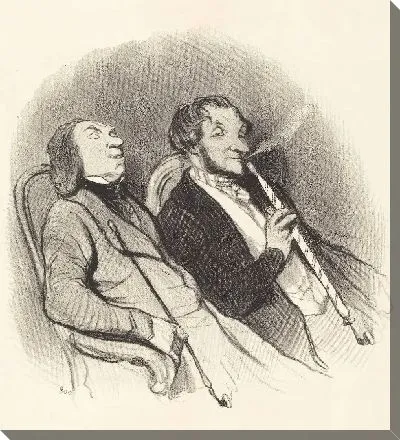 Картина Курильщики хадчей