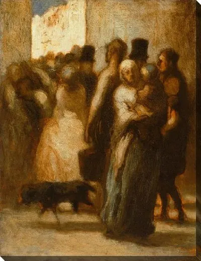 Картина На улицу