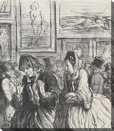 Еще больше Венеры в этом году ... всегда Венеры! ... как будто там были какие-то женщины, созданные из "Зарисовок из Салона", опубликованные в "Чаривари", 10 мая 1865 г.