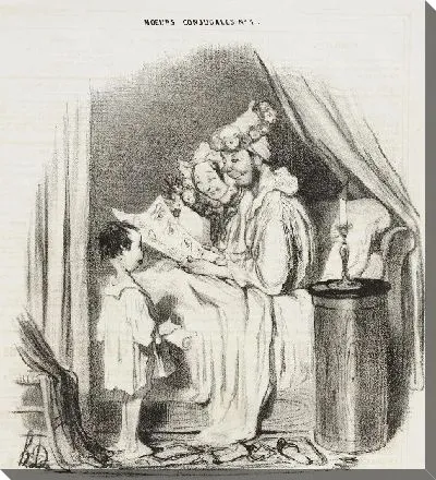 Картина Этим утром, перед рассветом, Бог пришел, чтобы разбудить меня ...