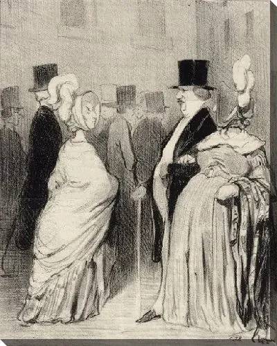 Картина Иностранцы смотрели на себя