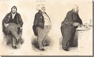 Картина Граф Порталис - Герцог Бассано - Граф Монтлозье