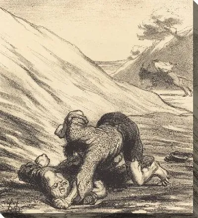 Картина Осел и два вора