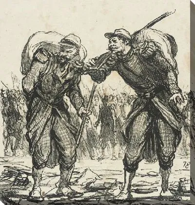 Картина Подъем лагеря