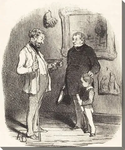 Картина Вот мой мальчик ... если ему не хватает средств ...