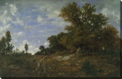 Картина Опушка леса в Монс-Жираре, лес Фонтенбло